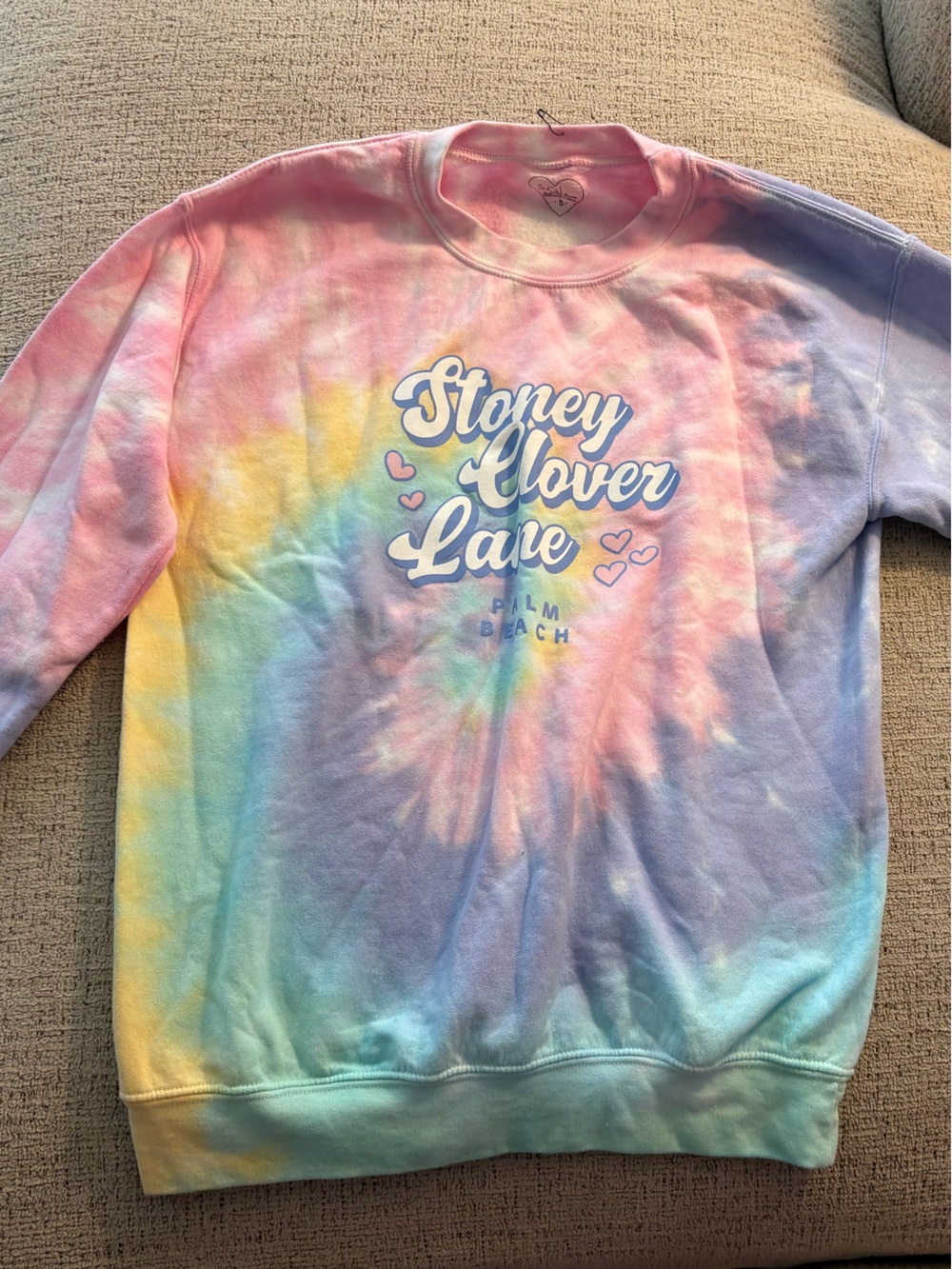 Stoney Clover Palm Beach Tie-Dye Sweatshirt